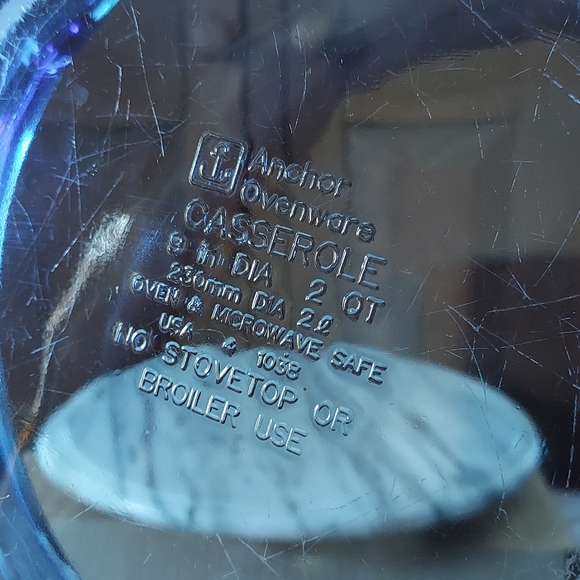 Cobalt Blue Casserole Dish - Picture 17 of 17